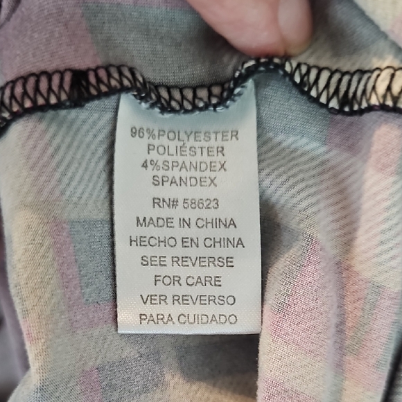 Claudia Richard Vibrant Purple Plaid Top - Picture 4 of 5